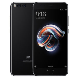 Xiaomi Mi Note 3 5.5" Fingerprint High Version 6GB RAM 128GB ROM Mobile Phone Snapdragon 660 Octa Core - Black