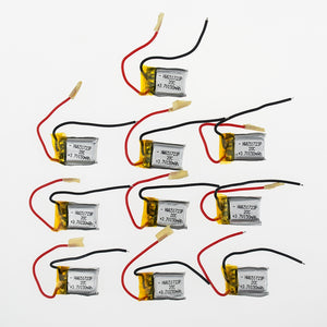 10Pcs 3.7V 150mAh Li-po Battery for Hubsan H107 H107C SYMA X5C JJRC H8 mini