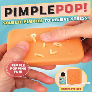 Pimple Popper New Decompression Artifacts Squeezing Acne Toys Natural Pop It Pal Friendly Silicone Re-Use Light Yellow