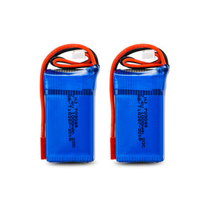 2pcs 7.4V 1000mAh 20C Lipo Battery for WLtoys V912 RC Helicopter Spare Parts