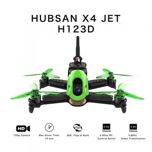 Hubsan H123D X4 JET 5.8G FPV Brushless Racing Drone With 720P Adjustable HD Camera RC Quadcopter