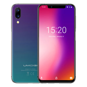 UMIDIGI-One 5.9 inch FullSurface Display, MTK6763, 4GB RAM+32GB ROM - Twilight