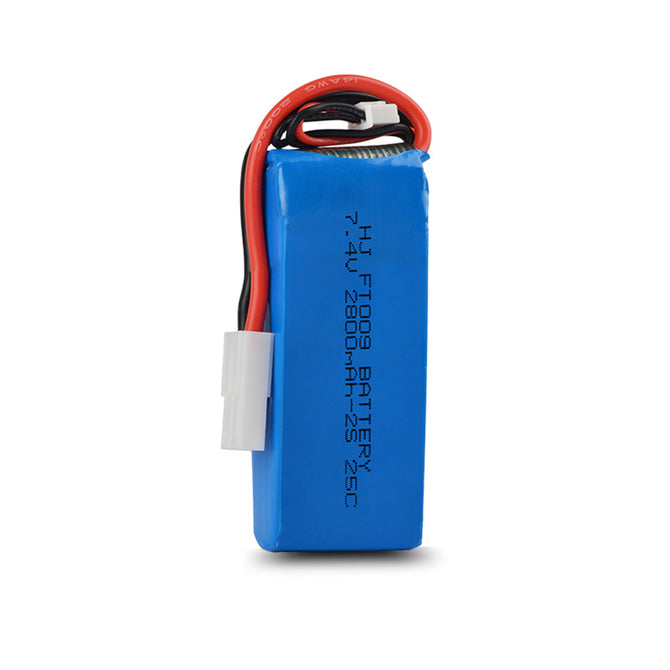 7.4V 25C 2800mAh EL2P Plug FT009 H101 High Lipo Battery RC Boat / Helicopter / Quadcopter - Blue