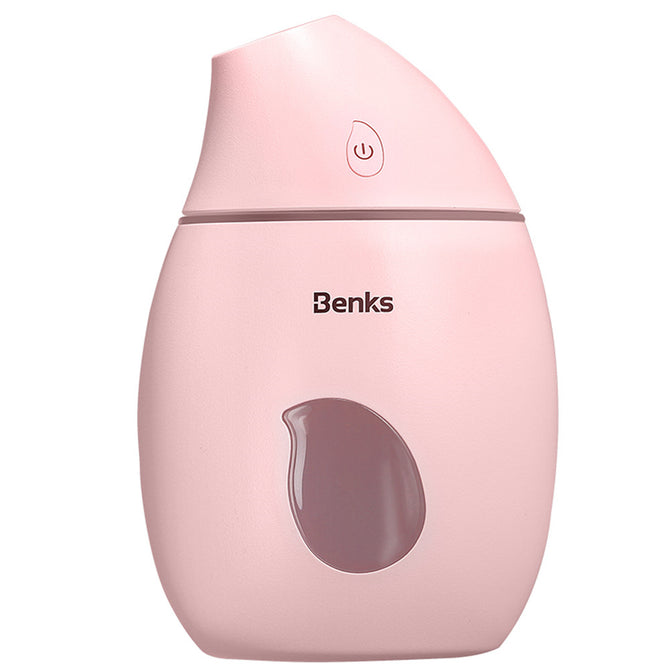 Benks L19 Mango Style USB Air Humidifier for Home Bedroom, Office - Pink