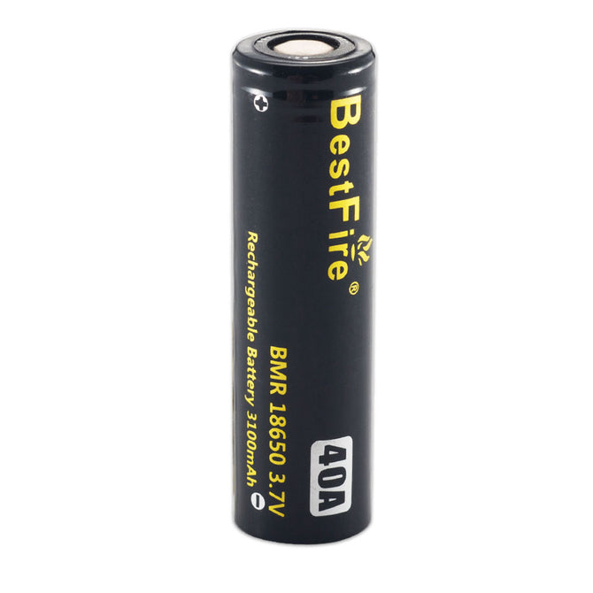 BestFire IMR 18650 3100mAh 40A Rechargeable Lithiun Battery - Black