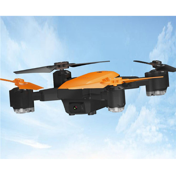 Le Idea7 4 Channels GPS FPV HD Camera Hover RC Altitude Hold Remote Control Quadcopter Airplanes Orange