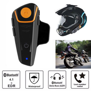 Portable Helmet Bluetooth Headset, Easy to Install