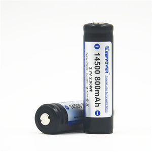 KEEPPOWER 14500 800mAh Li-ion Rechargeable Battery