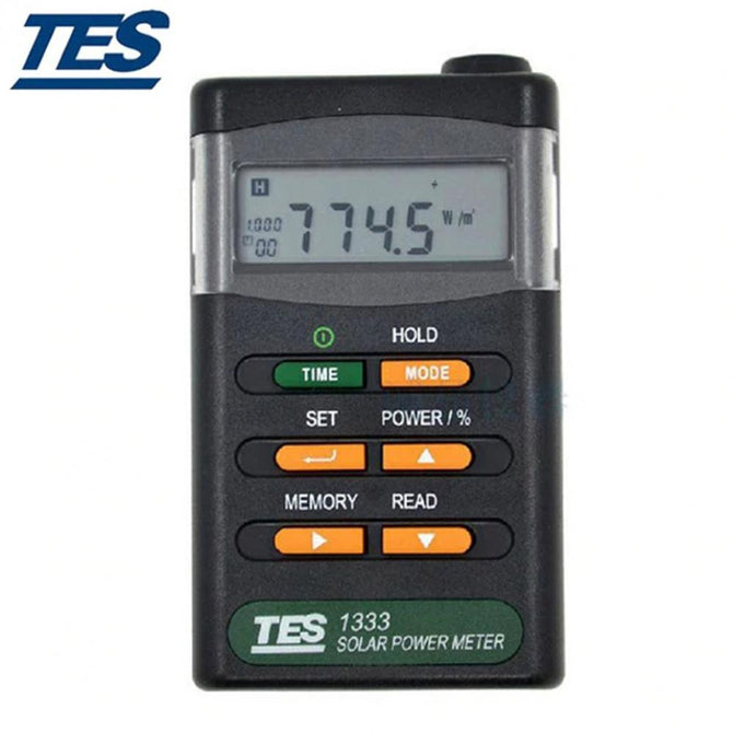 B35A TES-1333 Solar Power Meter, Digital Radiation Detector, Solar Cell Energy Tester As the Picture