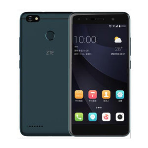 ZTE Blade A3 Android 7.0 4G LTE Quad-Core 5.5 Inches Mobile Phone With 3GB RAM 32GB ROM, 4000mAh Battery, Fingerprint Dark Blue