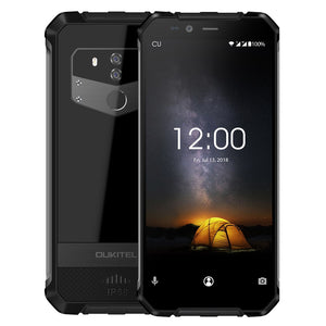 OUKITEL WP1 IP68 Waterproof 4GB 64GB 5000mAh MTK6763 Octa-Core 5.5" HD+ 18:9 Display Tri-proof Smartphone