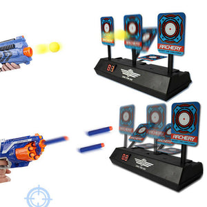 ESAMACT Children Electric Score Bullet Target Toy for Nerf Toys Soft Bullets Blaster