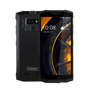 DOOGEE S80 Full Screen IP68 /IP69K/MIL-STD-810G 4G Professional Walkie-Talkie Rugged Phone w/ 6GB RAM, 64GB ROM -Black