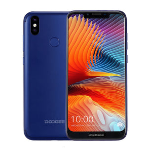 DOOGEE BL5500 Lite 6.19-inch U-notch 19:9 IPS Android 8.1 4G Phone w/ 2GB RAM, 16GB ROM 5500mAh- Blue