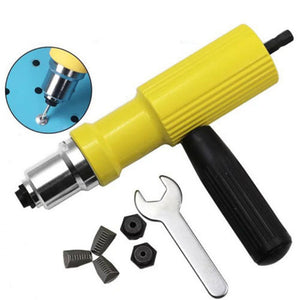 MAIKOU Electric Rivet Nut Gun Riveting Tool Cordless Riveting Drill Adaptor Insert