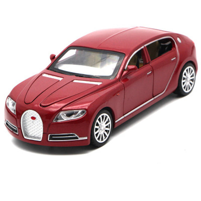 Alloy car model 1:32 super sports car model gift ornaments - Red