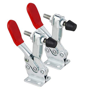 ZHAOYAO 500lbs Holding Capacity Horizontal Toggle Clamps 230KG Quick Release Clamps with Pack of 2